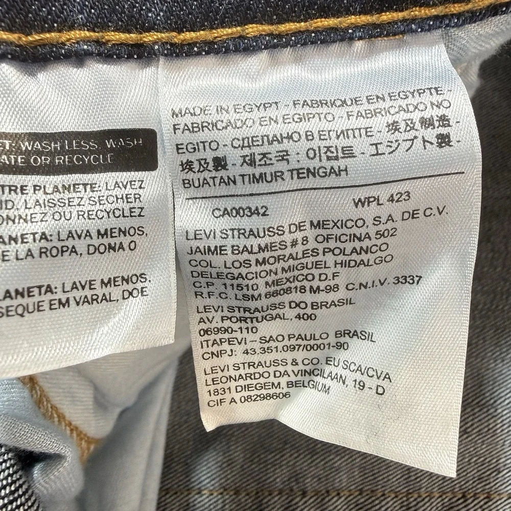 NWT Levi's 541 Athletic Fit Men's Jeans Sz 42X30 Blue Med Wash Straight Leg New